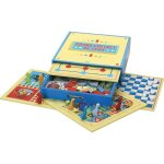 Jeu de socit en bois - larbre a jouer - grand coffret de jeux - 200 rgles
