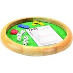 Jeu de soci�t� - jeujura - piste de d�s en bois yam 421 - enfant - mixte - 3 ans et plus