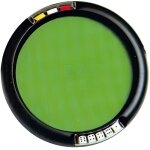 Jeu de soci�t� - piste de d�s de 33cm en feutrine + 5 d�s de yams + jetons - piste