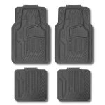 Tapis en caoutchouc - amerique - jeu de 4 - antid�rapant - r�sistant - universel