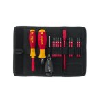 Jeu de tournevis dynamom�trique isol� - wiha - 40674 - 13 pcs - protection jusqu� 1000 v - pr�cision ...