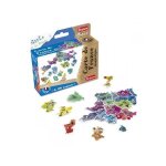 Jeujura - carte de france magn�tique - 100 caract�res aimant�s - orange - int�rieur