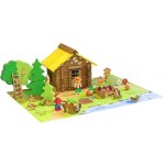 Jeu de construction - jeujura - la maison de la nature - 95 pi�ces - bois naturel - � partir de 3 ans ...