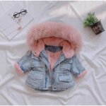 Jeunes filles manteau chaud hiver parkas survtement adolescent lh1007kodkt02rd 5 6 8 10 12 ans rose1 ...