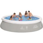 Jilong piscine ronde gonflable gris 450 x 122 cm