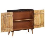 Jim - meuble enfilade - buffet bois massif de manguier 85 x 30 x 75 cm(4009)