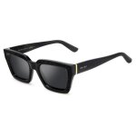 Lunettes de soleil femme jimmy choo megs / s 51 / 21 / 145 noir / gris