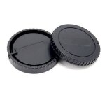 Jjc set de 2 bouchons photo: bouchon arri�re dobjectif + bouchon de boitier cam�ra pour sony alpha - ...