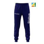 Jogging coton givova mod. moon big logo - navy blue - homme - fitness - manches longues Jogging coton givova mod. moon big logo - navy blue - homme - fitness - manches longues