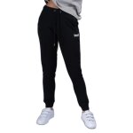 Pantalon de jogging - lonsdale - weycroft - noir - s - 80% coton 20% polyester
