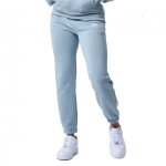 Jogging femme project x - bleu - coupe slim - taille �lastiqu�e - broderie blanche
