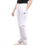 Jogging femme - sergio tacchini eva - blanc - coupe droite - doublure filet