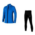 Jogging homme - nike - swoosh - bleu et noir - manches longues - respirant