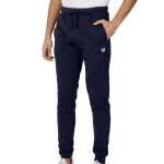Jogging homme sergio tacchini iconic - marine - coupe regular classique - taille lastique et chevilles ...