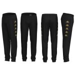 Jogging kappa gaudo - pantalon dentraînement homme noir - 2xl - football - homme Jogging kappa gaudo - pantalon dentraînement homme noir - 2xl - football - homme