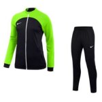 Jogging femme - nike - dri - fit - vert fluo et noir - respirant - manches longues Jogging femme - nike - dri - fit - vert fluo et noir - respirant - manches longues