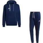 Jogging polaire - adidas - homme - bleu marine - respirant - multisport