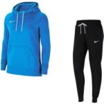 Jogging polaire femme - nike - bleu et noir - manches longues - respirant - multisport Jogging polaire femme - nike - bleu et noir - manches longues - respirant - multisport