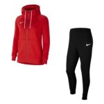 Jogging polaire femme - nike - rouge et noir - manches longues - respirant - multisport Jogging polaire femme - nike - rouge et noir - manches longues - respirant - multisport