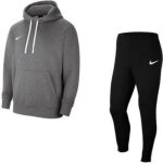 Jogging polaire homme - nike - gris et noir - respirant - manches longues - multisport