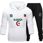Jogging survtement enfant blanc - algrie - manches longues - multisport - indoor
