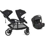 Joie - poussette duo evalite double i - gemm 3 shale joie