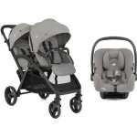 Joie - poussette duo evalite double i - snug 2 pebble joie