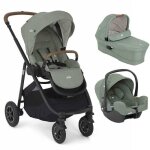 Joie - poussette trio versatrax + si�ge auto i - snug 2 + nacelle ramble xl laurel