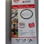 Joint de cocotte - seb - optima sensor vitaly - 4. 5l 6l 7. 5l - noir - 792189 Joint de cocotte - seb - optima sensor vitaly - 4. 5l 6l 7. 5l - noir - 792189