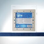 Joint double de skimmer - gre - standard 205 x 195 cm - blanc - joint de skimmer