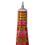 Joint plat - pyrofeu - 25m - 12 x 6mm - résistance 500°c - colle réfractaire incluse Joint plat - pyrofeu - 25m - 12 x 6mm - résistance 500°c - colle réfractaire incluse