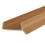 Joint de plinthe de cuisine en pvc - steigner - profil d�tanch�it� - largeur 15mm16mm17mm - marron