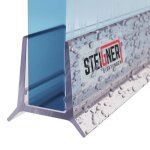 Joint pour porte de douche - steigner - 140cm - résistant aux fissures - Étanchéité 100% - verre 7 - ... Joint pour porte de douche - steigner - 140cm - résistant aux fissures - Étanchéité 100% - verre 7 - ...