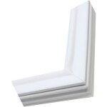 Joint de porte pour réfrigérateur - congélateur whirlpool bauknecht ikea whirlpool - blanc Joint de porte pour réfrigérateur - congélateur whirlpool bauknecht ikea whirlpool - blanc