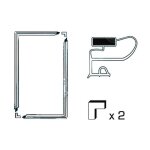 Sos accessoire joint de porte universel 1300x700mm pour rfrigrateur conglateur - 0015978 toutes marques ...