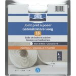 Joint pr�t � poser - geb - largeur 15 mm x 335 m - blanc