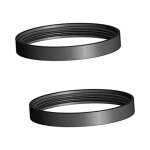 Joint en silicone - mon mobilier design - lot de 2 -  80 mm - rsistant jusqu 200 c - pour poles ...