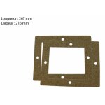 Joint de skimmer hayward sp1084 - lot de 2 - blanc