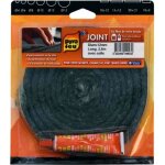 Joint tressé - pyrofeu - 25m - Ø 12mm - résistance 500°c - colle réfractaire incluse Joint tressé - pyrofeu - 25m - Ø 12mm - résistance 500°c - colle réfractaire incluse