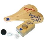 Jokari - vilac - jeu de jokari en h�tre massif - mixte - 5 ans et plus - orange