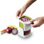 Hachoir � l�gumes - joseph joseph - chopcup - blanc - d�montable - compatible lave - vaisselle