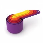 Set de doseurs de cuisine - joseph joseph - nest measure - 8 cuill�res - multicolore - plastique
