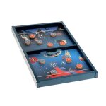 Jeu de palets espace - bleu - l 585 x l 36 x h 4 cm