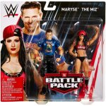 Jouet daction - wwe - bataille wwe pack 2 chiffres le miz & maryse - accessoires inclus - mixte