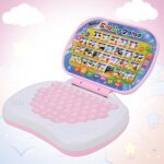 Jouet dapprentissage pour enfants - shipenophy - ordinateur educatif multifonctionnel - rose