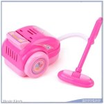 Jouet aspirateur - v geby - mini - rose - �lectrique - non toxique