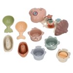 Jouets de bain - gototop - tasses et bateaux empilables - ventouses puissantes - s�curit� enfants