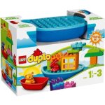 Jouet de bain tout - petits - lego - duplo 10567 - bateaux colors - 18 pices - fille et garon