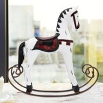 Jouet à bascule - omabeta - cheval en bois sculpté à la main - décoration intérieure - pour enfants de ... Jouet à bascule - omabeta - cheval en bois sculpté à la main - décoration intérieure - pour enfants de ...