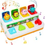 Jouet bebe 6  12 - 18 mois jouets musicaux pop - up pour 9 mois et 1 an cadeaux toddler garons filles ...